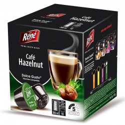 Кофе в капсулах Cafe Rene Dolce Gusto Hazelnut (16 шт.)