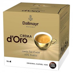 Кофе в капсулах Dallmayr Crema d'Oro Dolce Gusto (16 шт.)