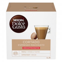 Кофе в капсулах Nescafe Dolce Gusto Cortado Espresso Macchiato Decaffeinato (16 шт.)