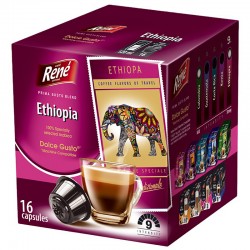 Кофе в капсулах Cafe Rene Dolce Gusto Ethiopia (16 шт.)