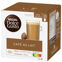 Кава в капсулах Nescafe Dolce Gusto Cafe Au Lait (30 шт.)