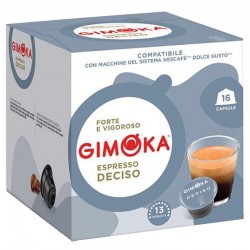 Кофе в капсулах Gimoka Dolce Gusto Deciso (16 шт.)