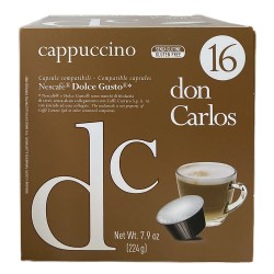 Кофе в капсулах Don Carlos Cappuccino Dolce Gusto (16 шт.)