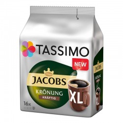 Кофе в капсулах Tassimo Jacobs Kronung Kraftig XL (16 шт)